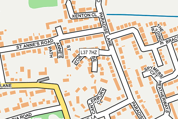 L37 7HZ map - OS OpenMap – Local (Ordnance Survey) L37 7HZ map - OS OpenMap – Local (Ordnance Survey)