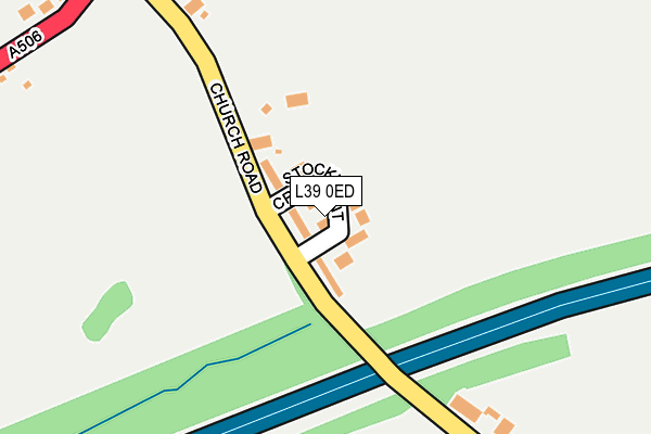 L39 0ED map - OS OpenMap – Local (Ordnance Survey) L39 0ED map - OS OpenMap – Local (Ordnance Survey)
