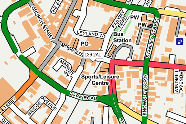 L39 2AL map - OS OpenMap – Local (Ordnance Survey) L39 2AL map - OS OpenMap – Local (Ordnance Survey)