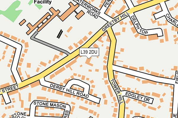 L39 2DU map - OS OpenMap – Local (Ordnance Survey) L39 2DU map - OS OpenMap – Local (Ordnance Survey)