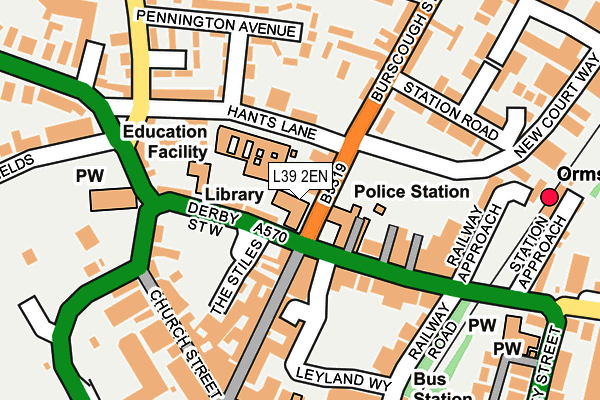 L39 2EN map - OS OpenMap – Local (Ordnance Survey) L39 2EN map - OS OpenMap – Local (Ordnance Survey)