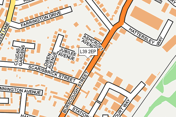 L39 2EP map - OS OpenMap – Local (Ordnance Survey) L39 2EP map - OS OpenMap – Local (Ordnance Survey)