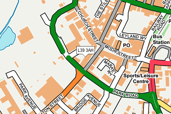 L39 3AH map - OS OpenMap – Local (Ordnance Survey) L39 3AH map - OS OpenMap – Local (Ordnance Survey)