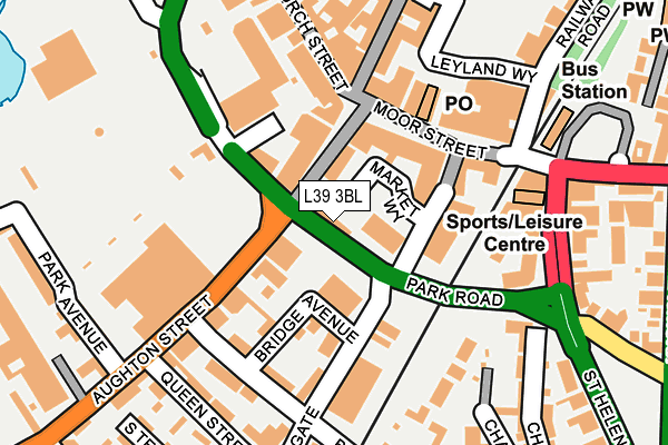 L39 3BL map - OS OpenMap – Local (Ordnance Survey) L39 3BL map - OS OpenMap – Local (Ordnance Survey)