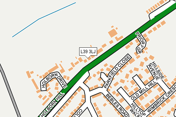 L39 3LJ map - OS OpenMap – Local (Ordnance Survey) L39 3LJ map - OS OpenMap – Local (Ordnance Survey)