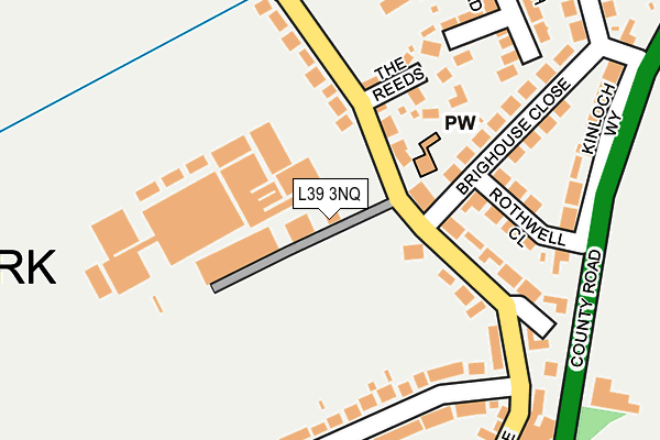 L39 3NQ map - OS OpenMap – Local (Ordnance Survey) L39 3NQ map - OS OpenMap – Local (Ordnance Survey)