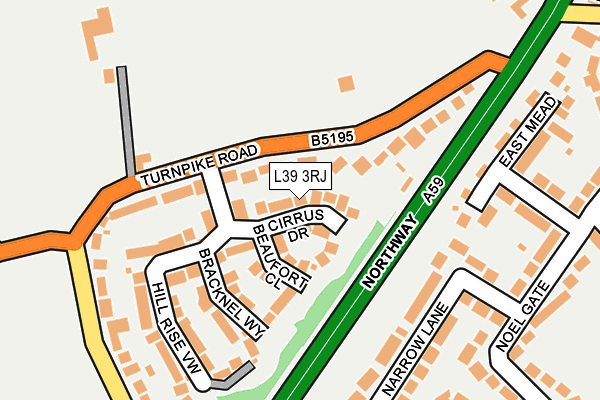 L39 3RJ map - OS OpenMap – Local (Ordnance Survey) L39 3RJ map - OS OpenMap – Local (Ordnance Survey)