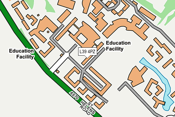 L39 4PZ map - OS OpenMap – Local (Ordnance Survey) L39 4PZ map - OS OpenMap – Local (Ordnance Survey)