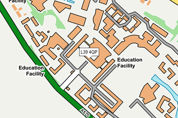 L39 4QP map - OS OpenMap – Local (Ordnance Survey) L39 4QP map - OS OpenMap – Local (Ordnance Survey)