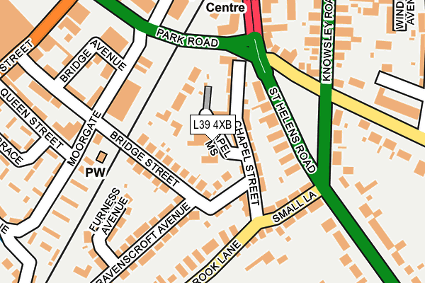 L39 4XB map - OS OpenMap – Local (Ordnance Survey) L39 4XB map - OS OpenMap – Local (Ordnance Survey)