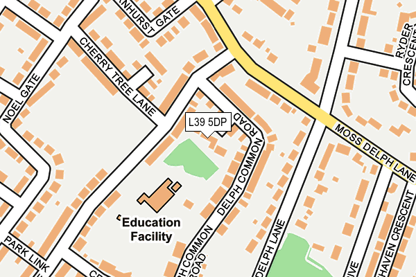 L39 5DP map - OS OpenMap – Local (Ordnance Survey) L39 5DP map - OS OpenMap – Local (Ordnance Survey)