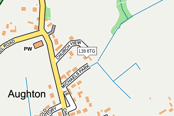 L39 6TG map - OS OpenMap – Local (Ordnance Survey) L39 6TG map - OS OpenMap – Local (Ordnance Survey)