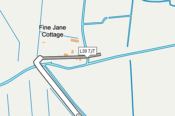 L39 7JT map - OS OpenMap – Local (Ordnance Survey) L39 7JT map - OS OpenMap – Local (Ordnance Survey)