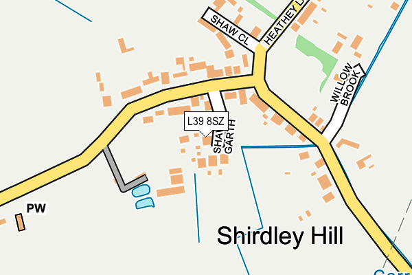 L39 8SZ map - OS OpenMap – Local (Ordnance Survey) L39 8SZ map - OS OpenMap – Local (Ordnance Survey)