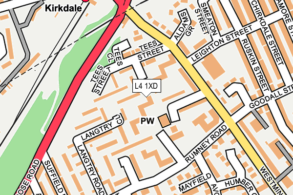L4 1XD map - OS OpenMap – Local (Ordnance Survey) L4 1XD map - OS OpenMap – Local (Ordnance Survey)