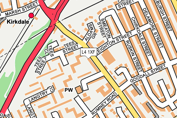L4 1XF map - OS OpenMap – Local (Ordnance Survey) L4 1XF map - OS OpenMap – Local (Ordnance Survey)