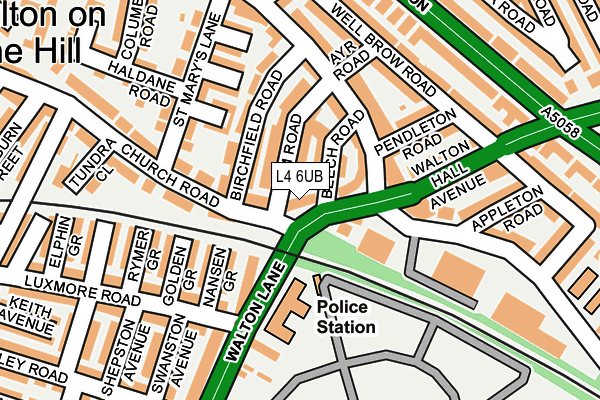 L4 6UB map - OS OpenMap – Local (Ordnance Survey) L4 6UB map - OS OpenMap – Local (Ordnance Survey)