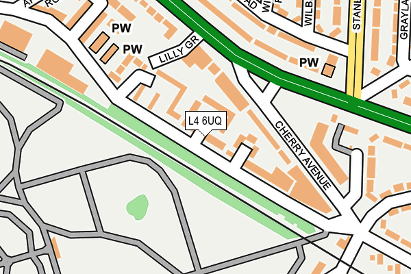 L4 6UQ map - OS OpenMap – Local (Ordnance Survey) L4 6UQ map - OS OpenMap – Local (Ordnance Survey)