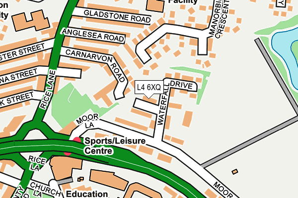 L4 6XQ map - OS OpenMap – Local (Ordnance Survey) L4 6XQ map - OS OpenMap – Local (Ordnance Survey)