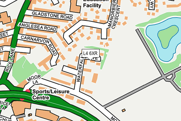 L4 6XR map - OS OpenMap – Local (Ordnance Survey) L4 6XR map - OS OpenMap – Local (Ordnance Survey)