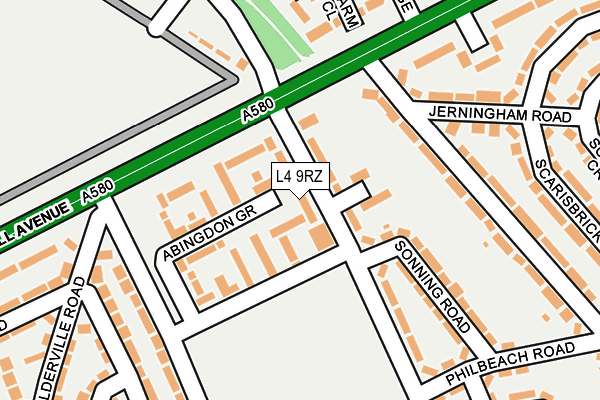 L4 9RZ map - OS OpenMap – Local (Ordnance Survey) L4 9RZ map - OS OpenMap – Local (Ordnance Survey)