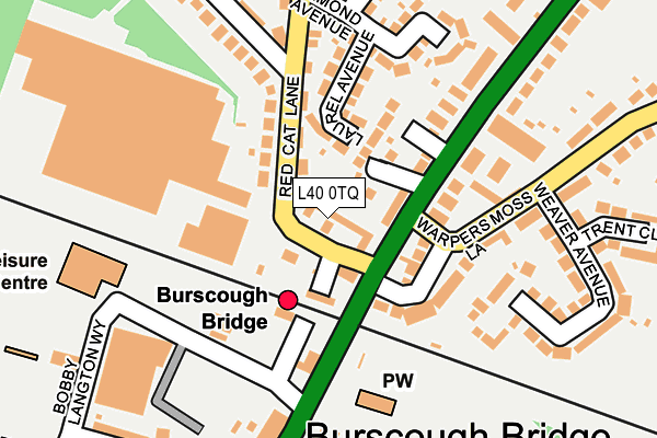 L40 0TQ map - OS OpenMap – Local (Ordnance Survey) L40 0TQ map - OS OpenMap – Local (Ordnance Survey)