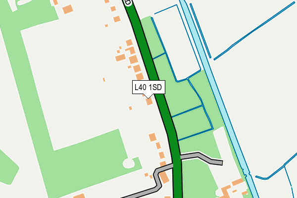 L40 1SD map - OS OpenMap – Local (Ordnance Survey) L40 1SD map - OS OpenMap – Local (Ordnance Survey)