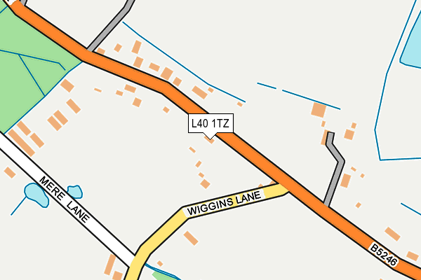 L40 1TZ map - OS OpenMap – Local (Ordnance Survey) L40 1TZ map - OS OpenMap – Local (Ordnance Survey)