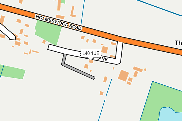 L40 1UE map - OS OpenMap – Local (Ordnance Survey) L40 1UE map - OS OpenMap – Local (Ordnance Survey)