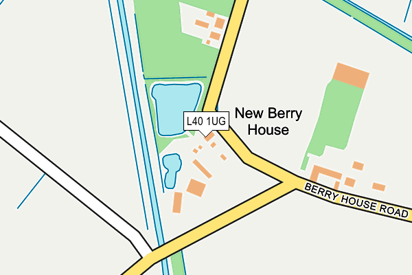 L40 1UG map - OS OpenMap – Local (Ordnance Survey) L40 1UG map - OS OpenMap – Local (Ordnance Survey)