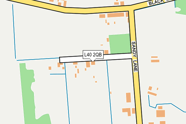 L40 2QB map - OS OpenMap – Local (Ordnance Survey) L40 2QB map - OS OpenMap – Local (Ordnance Survey)