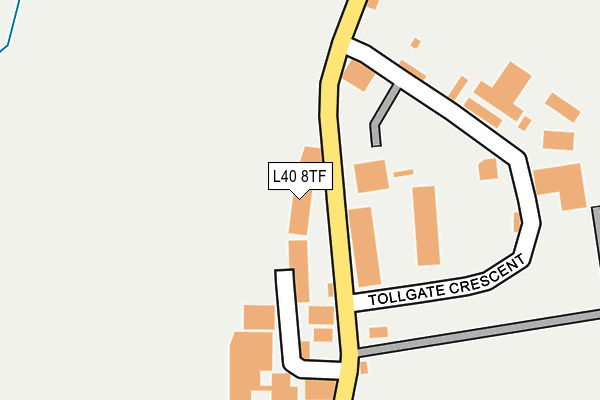 L40 8TF map - OS OpenMap – Local (Ordnance Survey) L40 8TF map - OS OpenMap – Local (Ordnance Survey)
