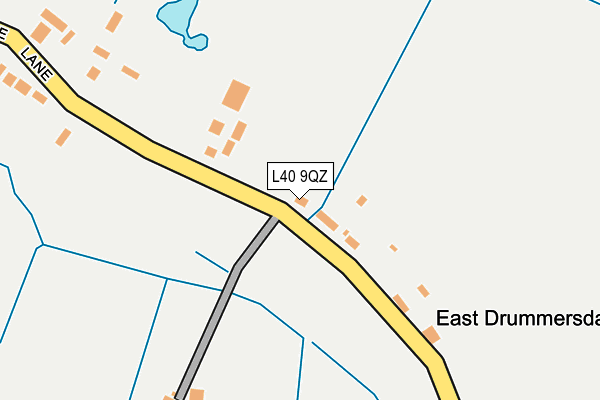 L40 9QZ map - OS OpenMap – Local (Ordnance Survey) L40 9QZ map - OS OpenMap – Local (Ordnance Survey)