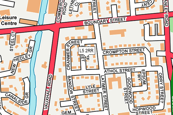 L5 2RR map - OS OpenMap – Local (Ordnance Survey) L5 2RR map - OS OpenMap – Local (Ordnance Survey)