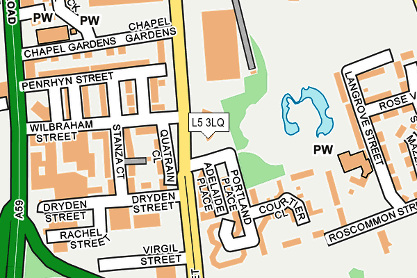 L5 3LQ map - OS OpenMap – Local (Ordnance Survey) L5 3LQ map - OS OpenMap – Local (Ordnance Survey)