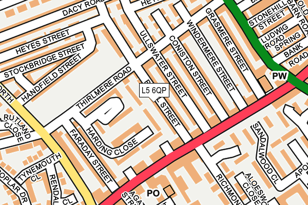 L5 6QP map - OS OpenMap – Local (Ordnance Survey) L5 6QP map - OS OpenMap – Local (Ordnance Survey)