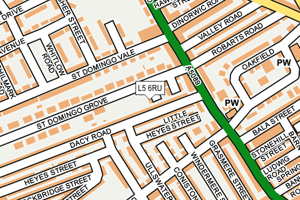 L5 6RU map - OS OpenMap – Local (Ordnance Survey) L5 6RU map - OS OpenMap – Local (Ordnance Survey)