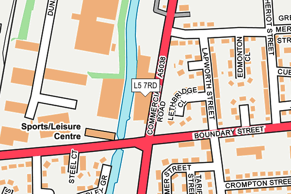 L5 7RD map - OS OpenMap – Local (Ordnance Survey) L5 7RD map - OS OpenMap – Local (Ordnance Survey)