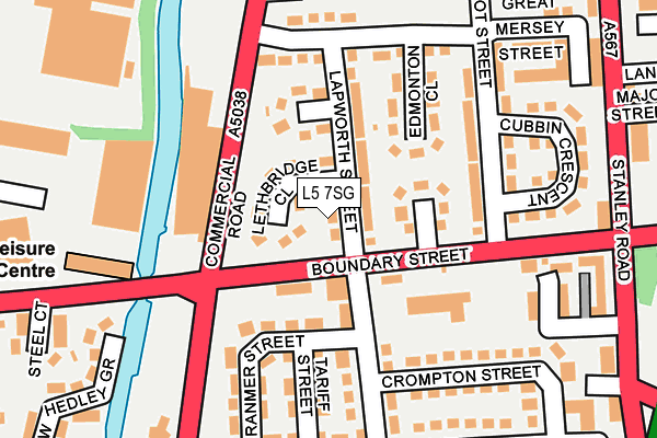 L5 7SG map - OS OpenMap – Local (Ordnance Survey) L5 7SG map - OS OpenMap – Local (Ordnance Survey)