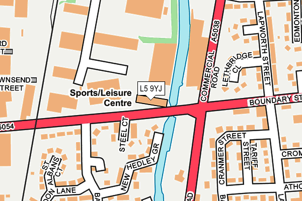 L5 9YJ map - OS OpenMap – Local (Ordnance Survey) L5 9YJ map - OS OpenMap – Local (Ordnance Survey)