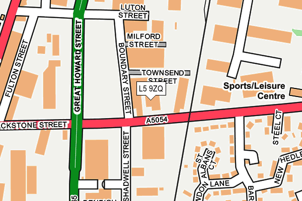L5 9ZQ map - OS OpenMap – Local (Ordnance Survey) L5 9ZQ map - OS OpenMap – Local (Ordnance Survey)