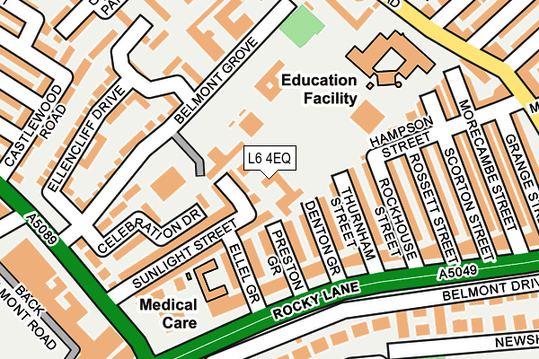 L6 4EQ map - OS OpenMap – Local (Ordnance Survey) L6 4EQ map - OS OpenMap – Local (Ordnance Survey)