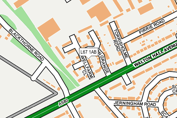 L67 1AB map - OS OpenMap – Local (Ordnance Survey) L67 1AB map - OS OpenMap – Local (Ordnance Survey)