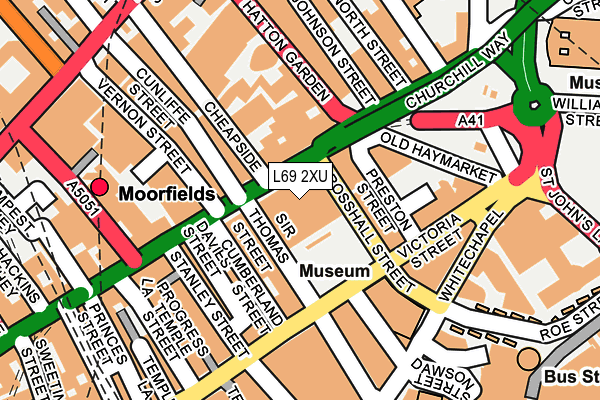 L69 2XU map - OS OpenMap – Local (Ordnance Survey) L69 2XU map - OS OpenMap – Local (Ordnance Survey)