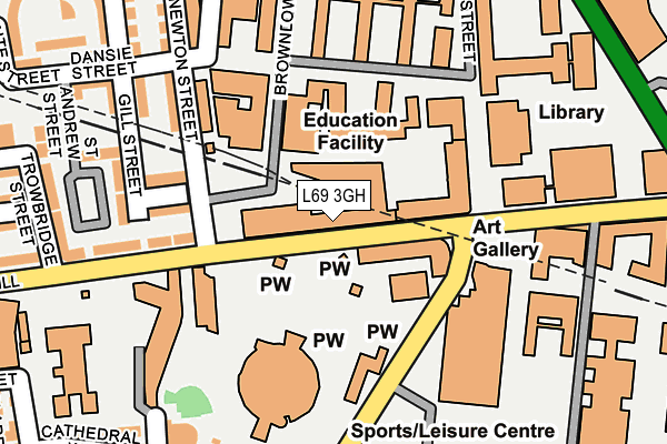 L69 3GH map - OS OpenMap – Local (Ordnance Survey) L69 3GH map - OS OpenMap – Local (Ordnance Survey)