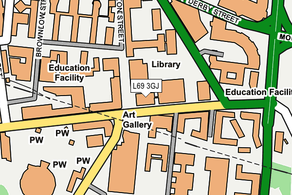 L69 3GJ map - OS OpenMap – Local (Ordnance Survey) L69 3GJ map - OS OpenMap – Local (Ordnance Survey)