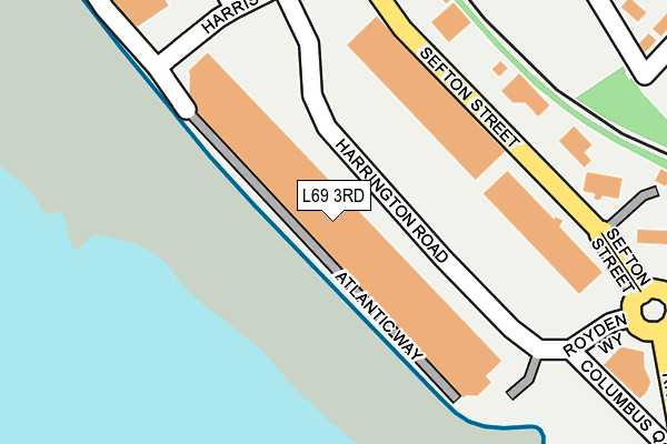 L69 3RD map - OS OpenMap – Local (Ordnance Survey) L69 3RD map - OS OpenMap – Local (Ordnance Survey)