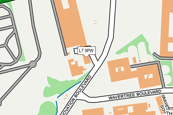 L7 9PW map - OS OpenMap – Local (Ordnance Survey) L7 9PW map - OS OpenMap – Local (Ordnance Survey)
