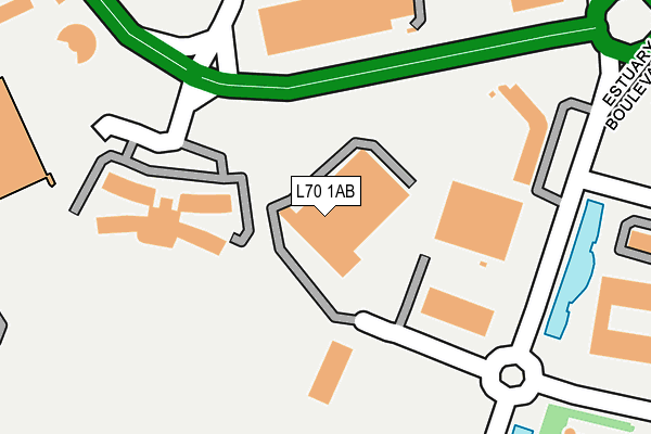 L70 1AB map - OS OpenMap – Local (Ordnance Survey) L70 1AB map - OS OpenMap – Local (Ordnance Survey)