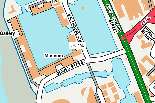 L70 1AD map - OS OpenMap – Local (Ordnance Survey) L70 1AD map - OS OpenMap – Local (Ordnance Survey)